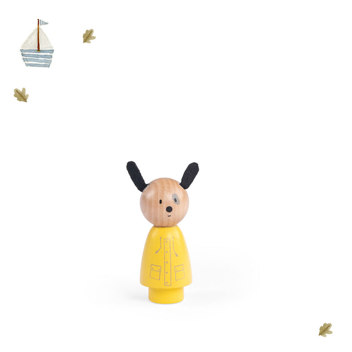 Moulin Roty Grand Family Wooden Sailboat