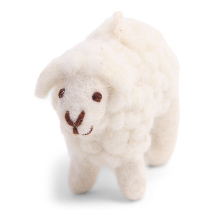 En Gry & Sif little woolly sheep - white