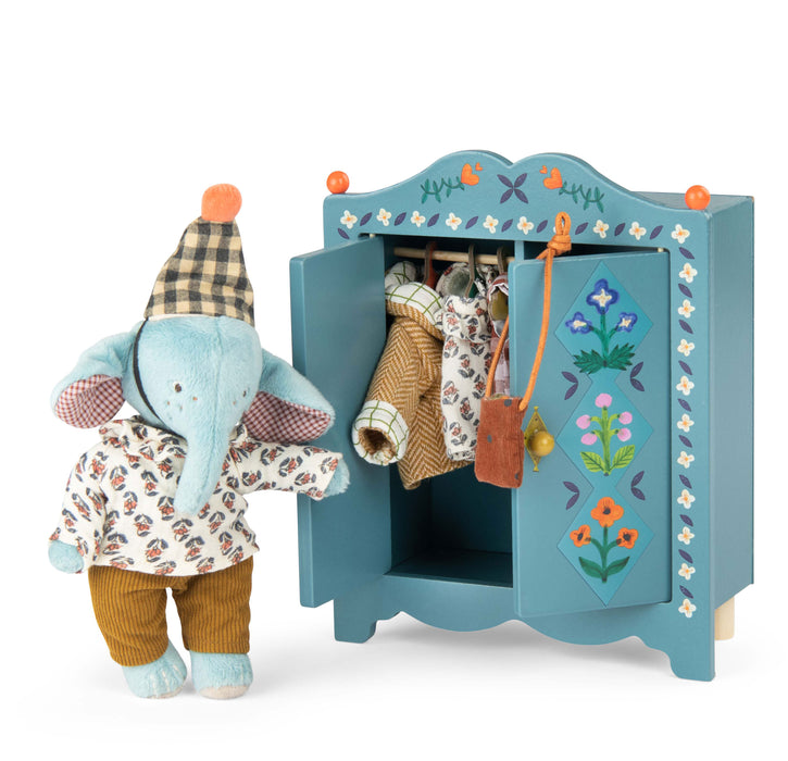 Moulin Roty Minouchkas Wooden Wardrobe