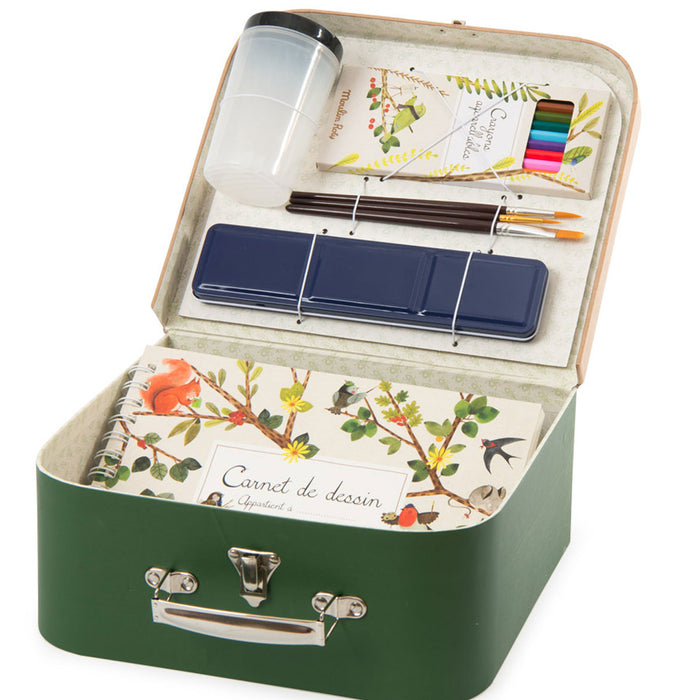 Moulin Roty watercolour suitcase
