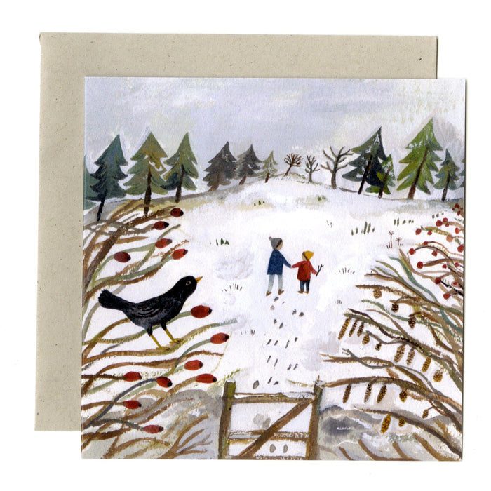 Winter Fields Card