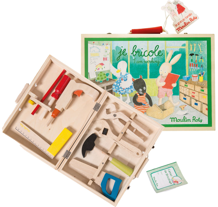 Moulin Roty Grand Family Woodworking Set
