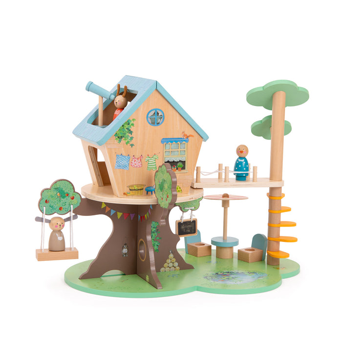 Moulin Roty Grand Family Wooden Treehouse