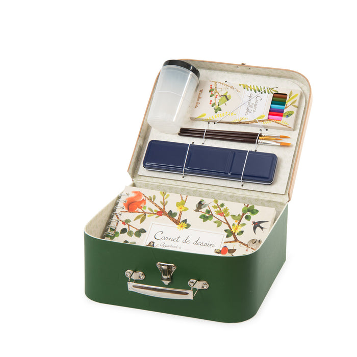 Moulin Roty watercolour suitcase