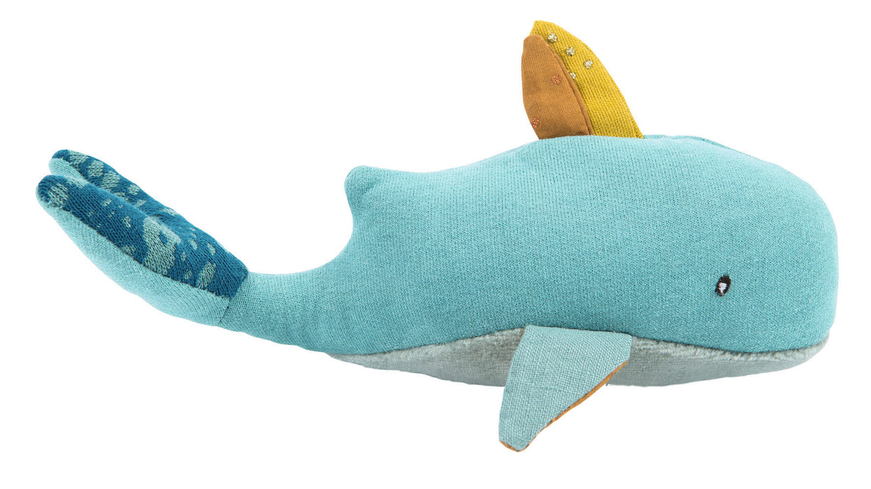 Moulin Roty Josephine whale rattle